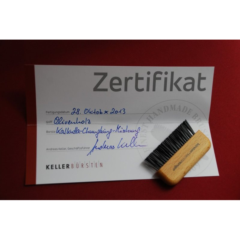 Kartáč KELLER Exclusive Oliva Line - tradiční ruční výroba