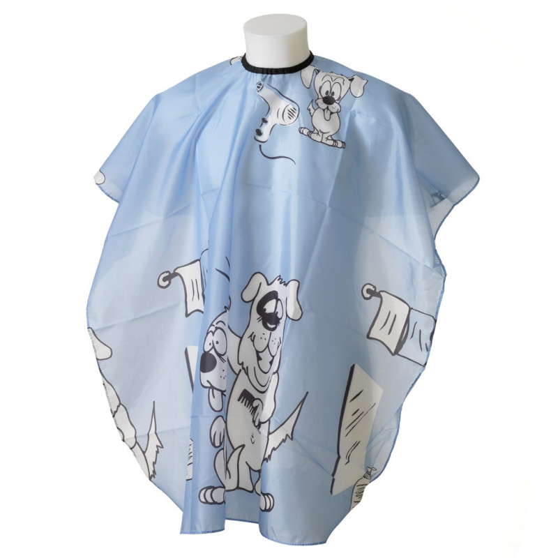 Kadeřnická pláštěnka " Doggy Blue " 355793