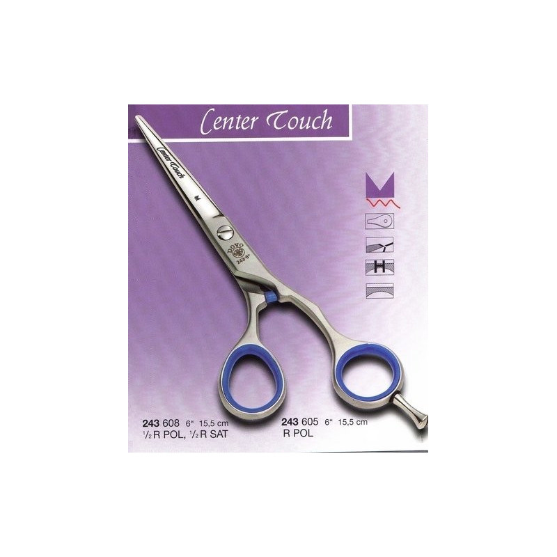 Kadeřnické nůžky DOVO 243 608 Centre Touch - 6"