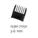 Přídavný hřeben 1590-7050 - univerzální 3 - 6 mm
