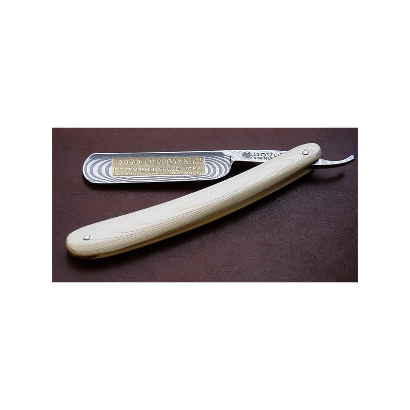 Břitva DOVO Solingen 105 5865 R - micarta slon. kost