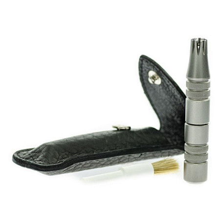 Zastřihávač chloupků DOVO Solingen KLIPETTE 9385 006 s koženým pouzdrem