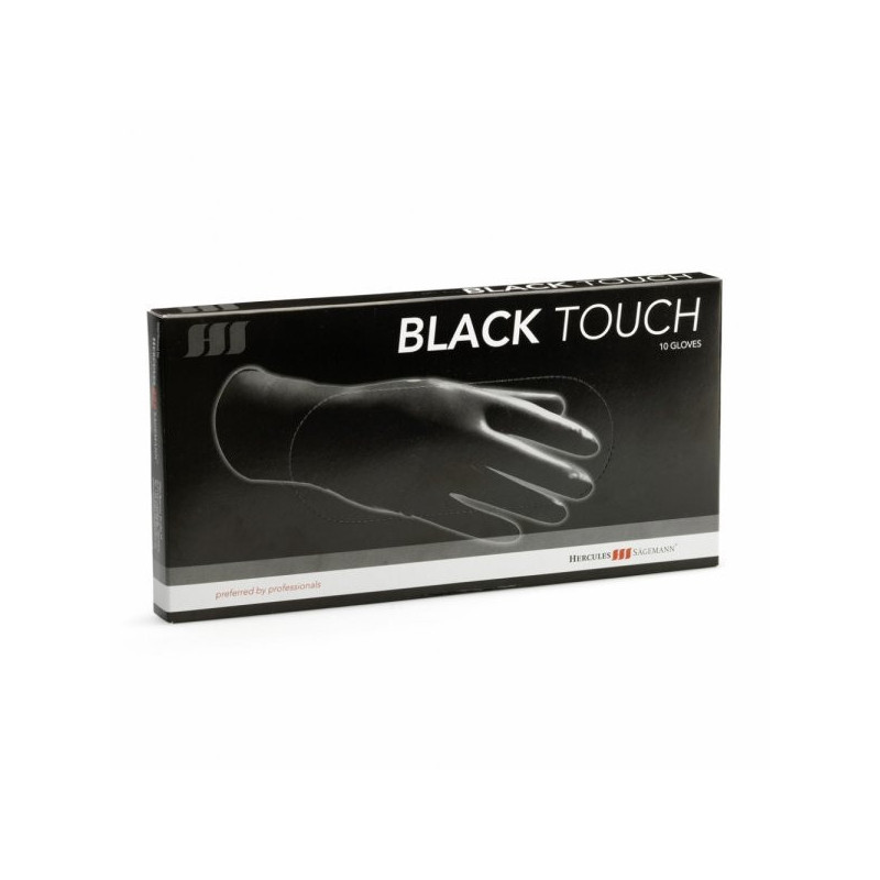 Latexové rukavice BLACK Touch 8151-5053 Hercules-L