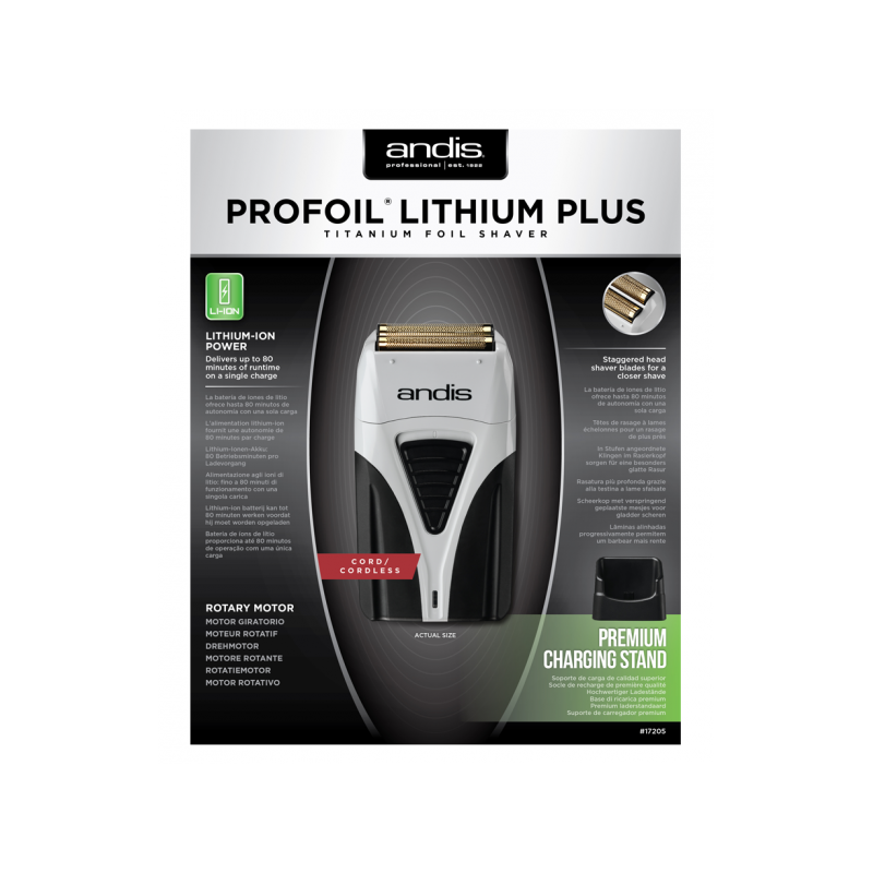 Andis ProFoil Shaver Plus