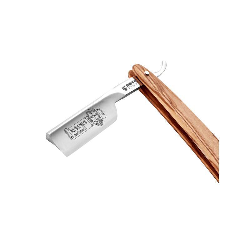 Břitva DOVO Solingen 10580026 N - Barbarossa - oliva